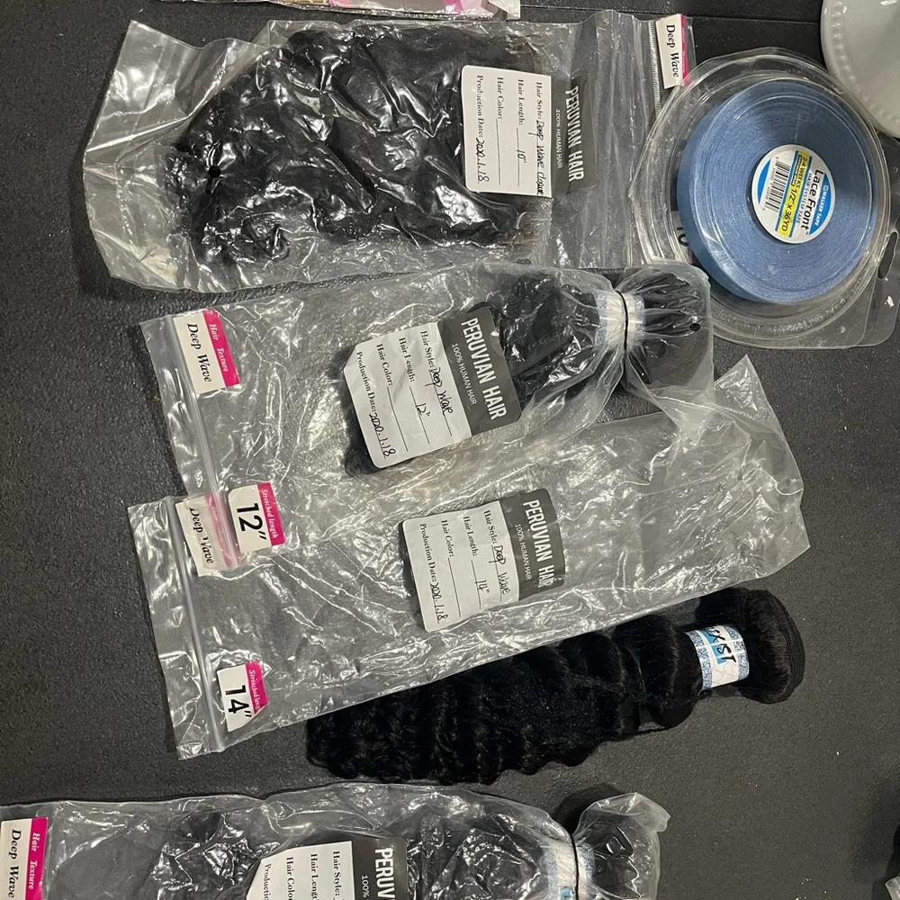 Peruvian Hair Bundles - Black